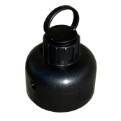 Adapter for screw eyelet | black